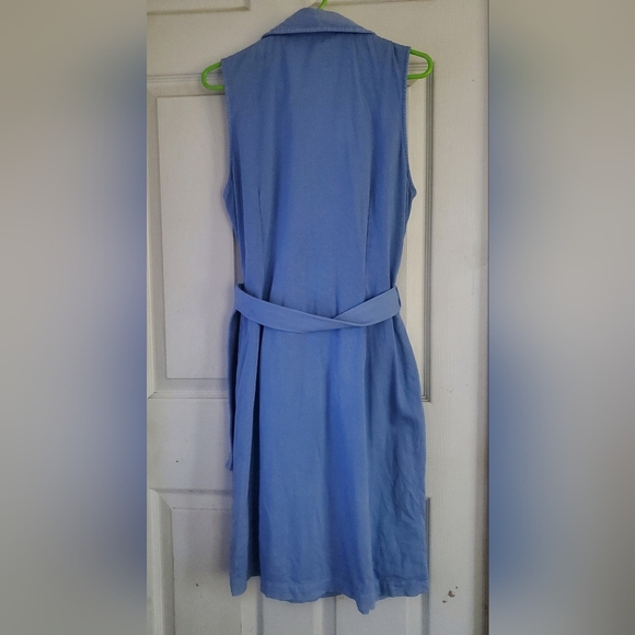 J.Mclaughlin Button Down Sleeveless Womans Dress, Size 8 - Picture 6 of 7